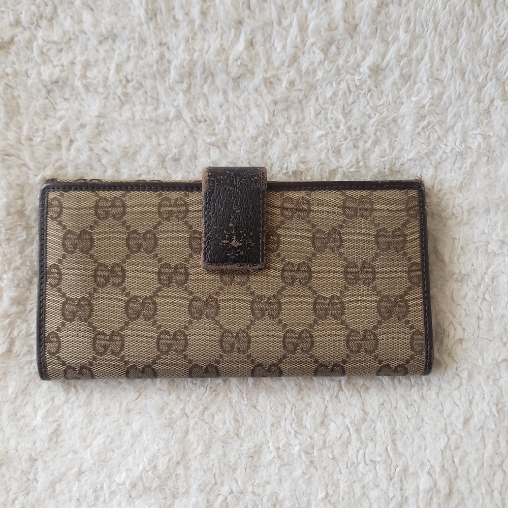 Gucci monogram snap wallet - Picture 3 of 13